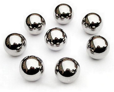 ALEAF 20 Pieces of 16mm Silver Bearing Ball - Use is Cycle Ball Bearing Wheel Bearing Wheel Bearing