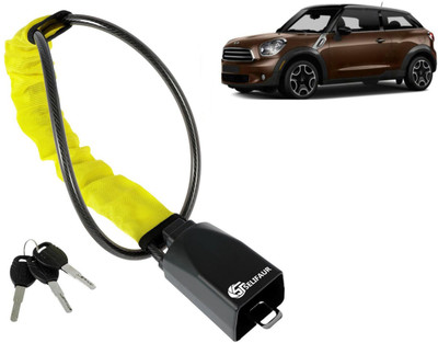 Selifaur W2L316 - Car Steering Wheel Lock Anti-Theft Device with 3 Keys Wheel Lock