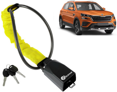 Selifaur W2L352 - Car Steering Wheel Lock Anti-Theft Device with 3 Keys Wheel Lock