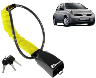 Selifaur W2L326 - Car Steering Wheel Lock Steering Wheel Lock Anti-Theft Device For Micra Wheel Lock