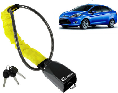 Selifaur W2L85 - Car Steering Wheel Lock Anti-Theft Device with 3 Keys Wheel Lock