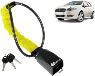 Selifaur W2L71 - Car Steering Wheel Lock Anti-Theft Device with 3 Keys For Linea Classic Wheel Lock