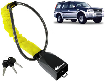 Selifaur W2L79 - Car Steering Wheel Lock Anti-Theft Device with 3 Keys Wheel Lock