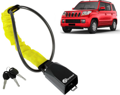 Selifaur W2L201 - Car Steering Wheel Lock Anti-Theft Device with 3 Keys Wheel Lock