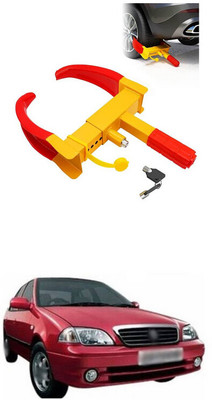 LOVMOTO Car Wheel Tyre Lock Clamp Heavy Duty Anti Theft Protective For Este-em Wheel Lock