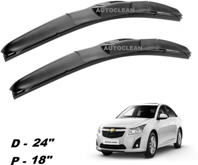 AutoClean U HOOK HYBRID WIPER BLADE Windshield Wiper(107 cm, Passenger And Driver Side Wipers, Pack of: 2)