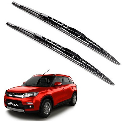 SLSHILPA Metal Wiper Blade Windshield Wiper(30 cm, Passenger And Driver Side Wipers)