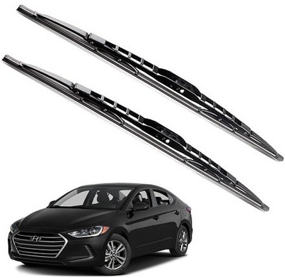 SLSHILPA Metal Wiper Blade Windshield Wiper(30 cm, Passenger And Driver Side Wipers)