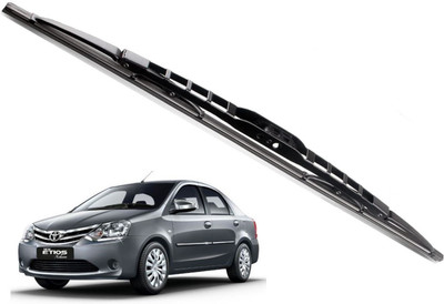 Euro Care Metal Wiper Blade Windshield Wiper(66.04 cm, Passenger And Driver Side Wipers, Pack of: 2)
