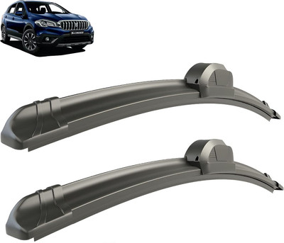 Caronix Radial Wiper Blade Windshield Wiper(55.88 cm, Passenger And Driver Side Wipers, Pack of: 2)