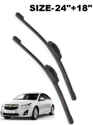 PwX FRAMELESS / SOFT WIPER Windshield Wiper(107 cm, Passenger And Driver Side Wipers, Pack of: 2)