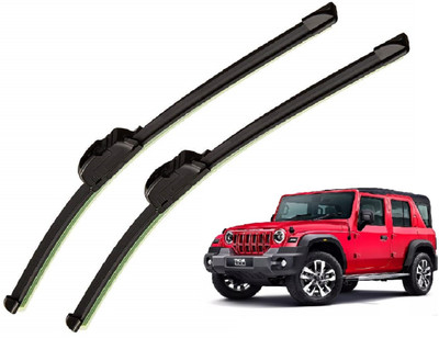 Auto Hub Wiper Blade Windshield Wiper(24 cm, Driver Side or Passenger Side, Pack of: 1)