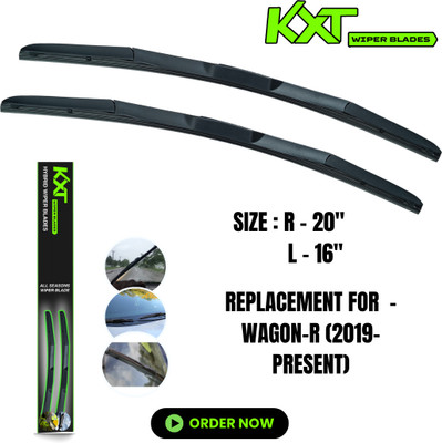 Kxt Hybrid Wiper Blade Windshield Wiper(50 cm, Passenger And Driver Side Wipers, Pack of: 2)