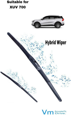 VM Carparts Hybrid Windshield Wiper(55 cm, Passenger And Driver Side Wipers)