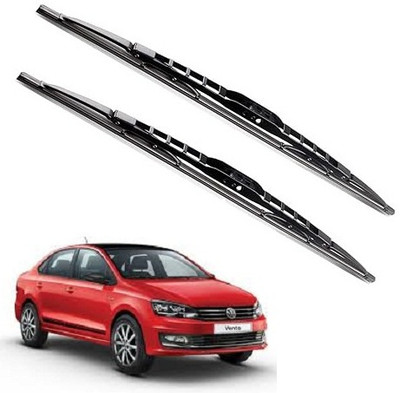 SLSHILPA Metal Wiper Blade Windshield Wiper(30 cm, Passenger And Driver Side Wipers)
