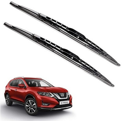 SLSHILPA Metal Wiper Blade Windshield Wiper(30 cm, Passenger And Driver Side Wipers)