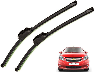Shreepushti Wiper Blade Windshield Wiper(56 cm, Passenger And Driver Side Wipers, Pack of: 2)