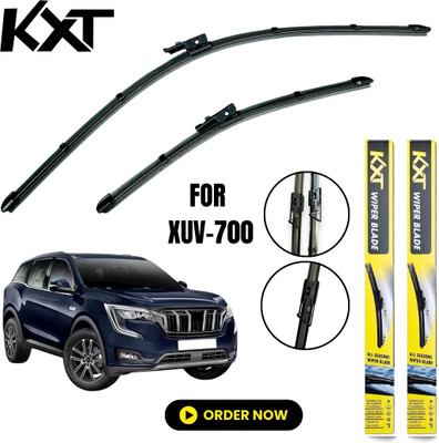 Kxt Special Frameless Wiper Blade Windshield Wiper(60 cm, Passenger And Driver Side Wipers, Pack of: 2)