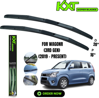 Kxt Hybrid Wiper Blade Windshield Wiper(50 cm, Passenger And Driver Side Wipers, Pack of: 2)