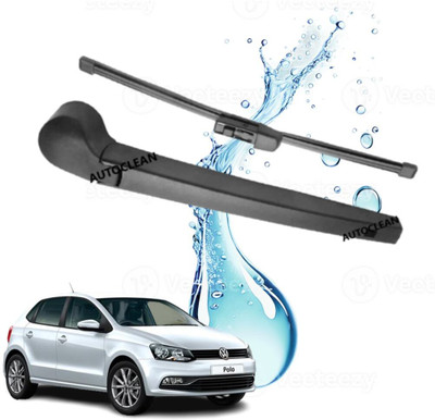 AutoClean REAR WIPER BLADE SET POLO Rear Window Wiper(25 cm, Driver Side Wiper, Pack of: 2)