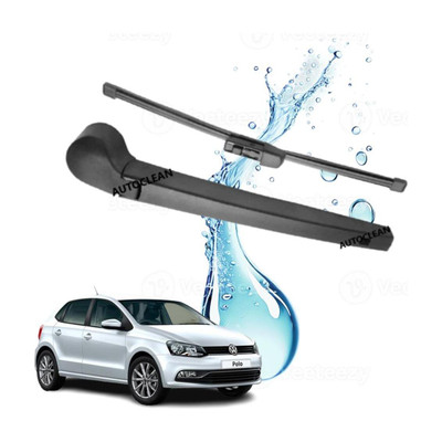 AutoClean REAR WIPER BLADE SET POLO Rear Window Wiper(25 cm, Driver Side Wiper, Pack of: 2)