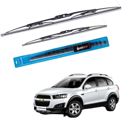 JSCoritan Metal Wiper Blade Windshield Wiper(60 cm, Passenger And Driver Side Wipers, Pack of: 2)