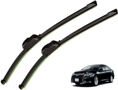 Auto Hub Flat Wiper Blade Windshield Wiper(50 cm, Passenger And Driver Side Wipers, Pack of: 2)