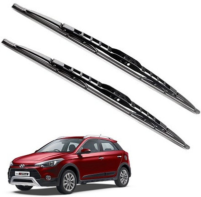 SLSHILPA Metal Wiper Blade Windshield Wiper(30 cm, Passenger And Driver Side Wipers)