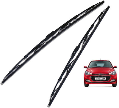 Auto Hub Metal Wiper Blade Windshield Wiper(53 cm, Passenger And Driver Side Wipers, Pack of: 2)