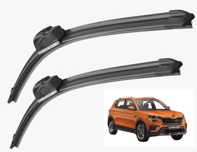 Auto Hub Wper Blade Windshield Wiper(24 cm, Passenger And Driver Side Wipers)