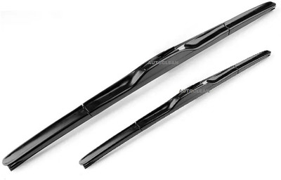 AutoClean HYBRID TYPE WIPER BLADE Windshield Wiper(100 cm, Passenger And Driver Side Wipers, Pack of: 2)