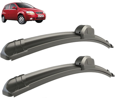 Caronix Radial Wiper Blade Windshield Wiper(60.96 cm, Passenger And Driver Side Wipers, Pack of: 2)