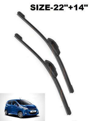 S M Decor FRAMELESS / SOFT WIPER Windshield Wiper(50 cm, Passenger And Driver Side Wipers)