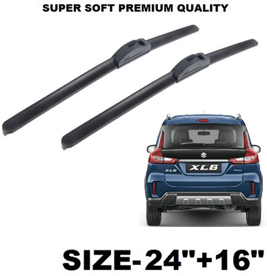 AutoClean FRAMELESS/SUPERSOFT Windshield Wiper(102 cm, Passenger And Driver Side Wipers, Pack of: 2)