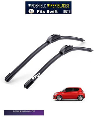 RYU7 Frameless Windshield Wiper(50 cm, Passenger And Driver Side Wipers)