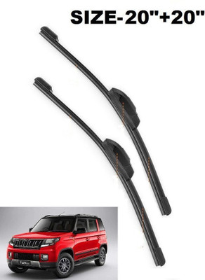 S Decor M FRAMELESS / SOFT WIPER Windshield Wiper(102 cm, Passenger And Driver Side Wipers)