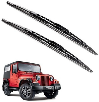 SLSHILPA Metal Wiper Blade Windshield Wiper(30 cm, Passenger And Driver Side Wipers)