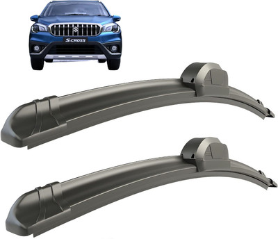Caronix Radial Wiper Blade Windshield Wiper(60.96 cm, Passenger And Driver Side Wipers, Pack of: 2)