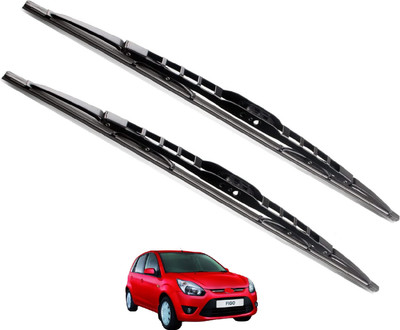 Auto Hub Metal Wiper Blade Windshield Wiper(22 cm, Passenger And Driver Side Wipers, Pack of: 2)