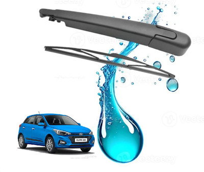 PwX REAR WIPER ARM BLADE ELITE i20 (2014-2022) Rear Window Wiper(30 cm, Driver Side Wiper, Pack of: 2)