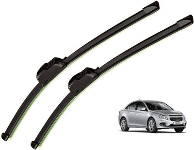 Dashify Flat Wiper Blade Windshield Wiper(50 cm, Passenger Side Wiper, Driver Side Wiper, Pack of: 2)