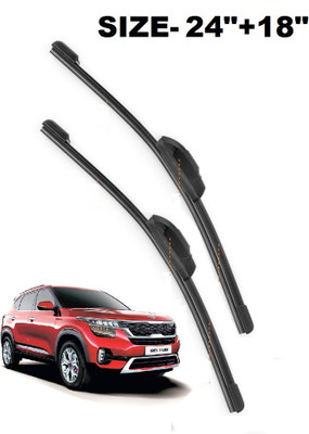 PwX FRAMELESS / SOFT WIPER Windshield Wiper(107 cm, Passenger And Driver Side Wipers, Pack of: 2)