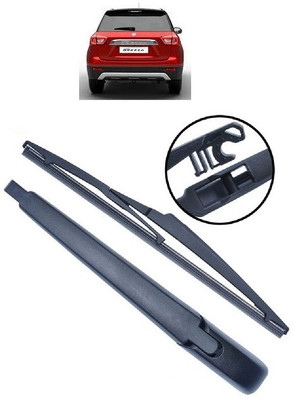 AutoClean REAR WIPER BLADE WITH BLADE BREZZA 2017-2022 Rear Window Wiper(30 cm, Driver Side Wiper, Pack of: 2)