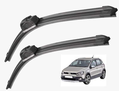 Shreepushti Wper Blade Windshield Wiper(24 cm, Passenger And Driver Side Wipers, Pack of: 1)