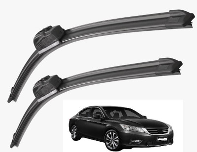 Auto Hub Wper Blade Windshield Wiper(24 cm, Passenger And Driver Side Wipers, Pack of: 1)