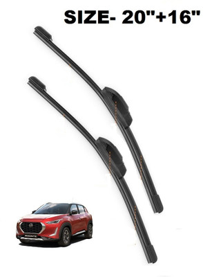 PwX FRAMELESS / SOFT WIPER Windshield Wiper(92 cm, Passenger And Driver Side Wipers, Pack of: 2)