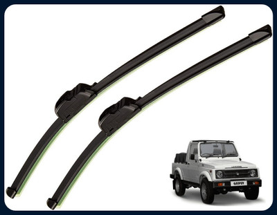 Dashify Flat Wiper Blade Windshield Wiper(50 cm, Passenger Side Wiper, Driver Side Wiper, Pack of: 2)
