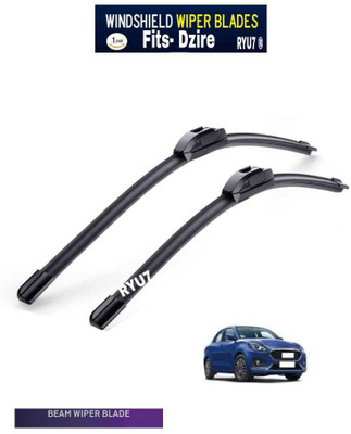 RYU7 Frameless Windshield Wiper(50 cm, Passenger And Driver Side Wipers)