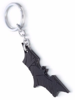 Optimus traders Batman Justice league wings Metal Key Chain(Black)