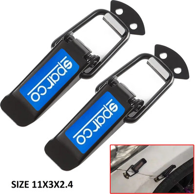 Otoroys OTO781 Big Size Car Big Boot Bonnet Side Bumper Guards Fasteners Catch Clips Locking Carabiner(Black)